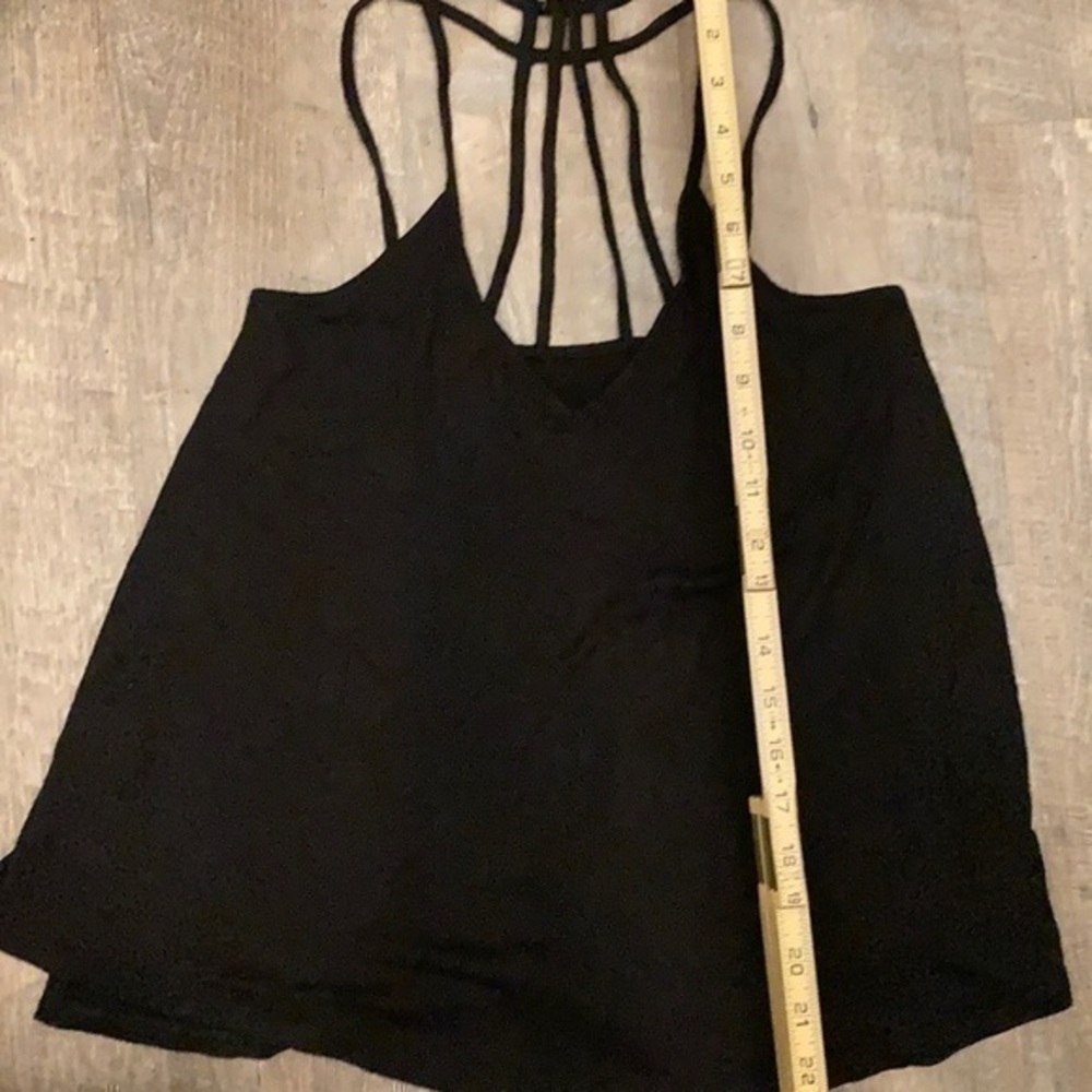 Express black halter strappy top size XS - Picture 8 of 8